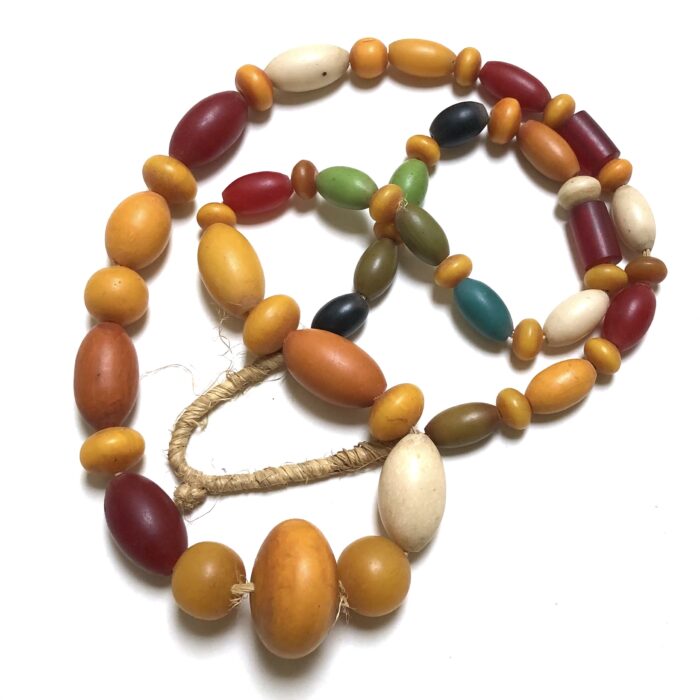Colourful African Amber Beads