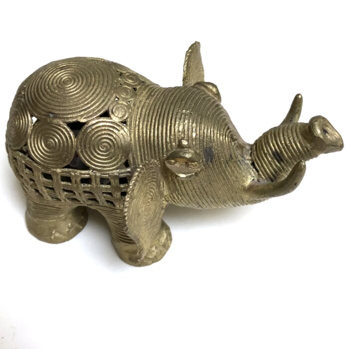 Filligree Brass Elephant