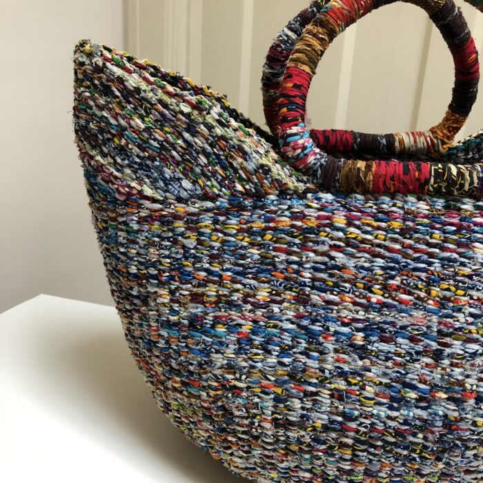 G-lish Recycled Fabric and Plastic Basket
