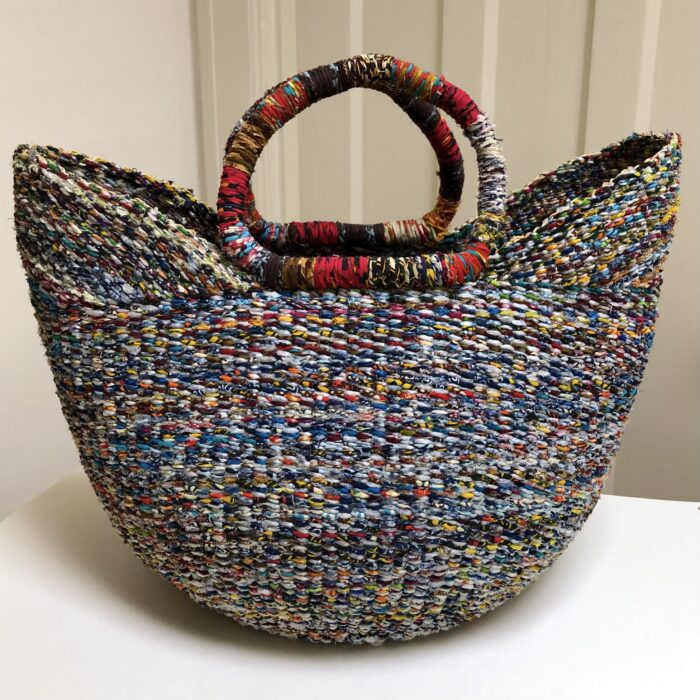 G-lish Recycled Fabric and Plastic Basket