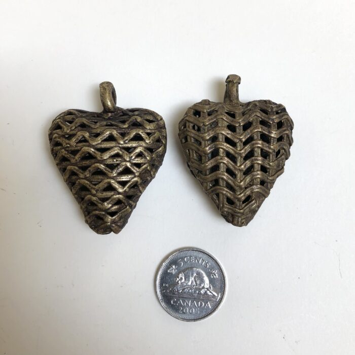 Brass Heart Pendant
