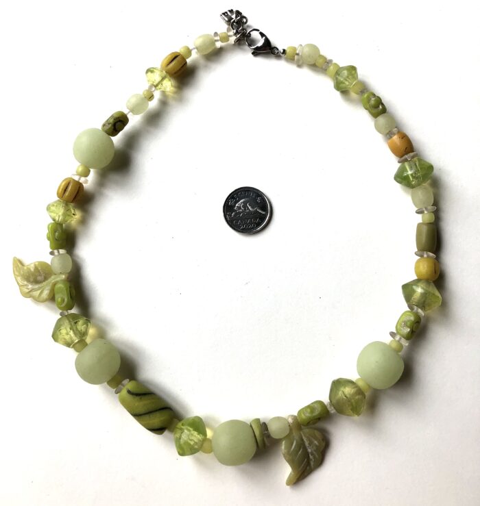 Spring Green Necklace