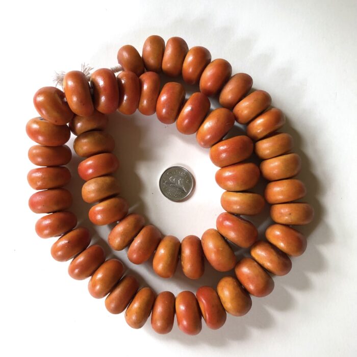 African Amber Beads