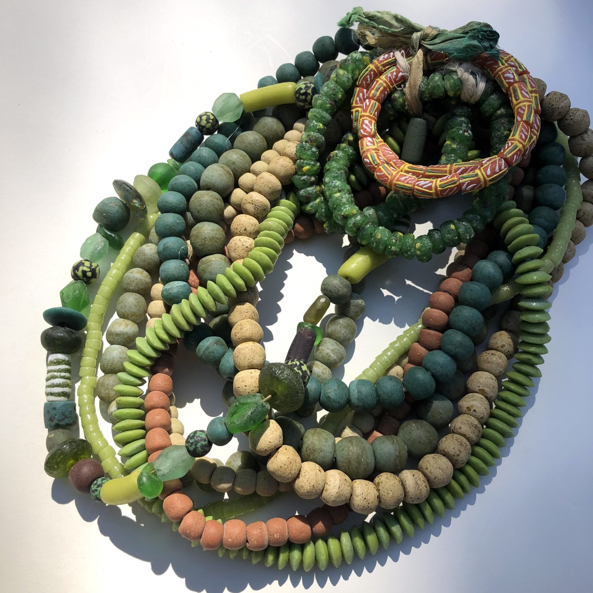 Recycled Glass Beads SALE