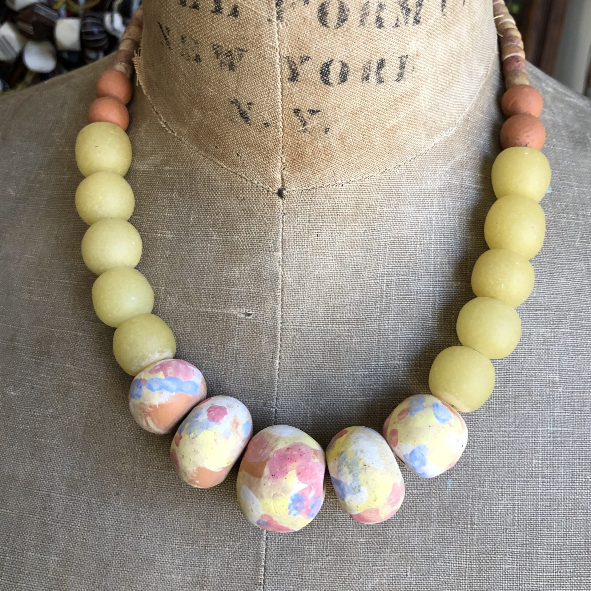 Earth Butter Beads Necklace