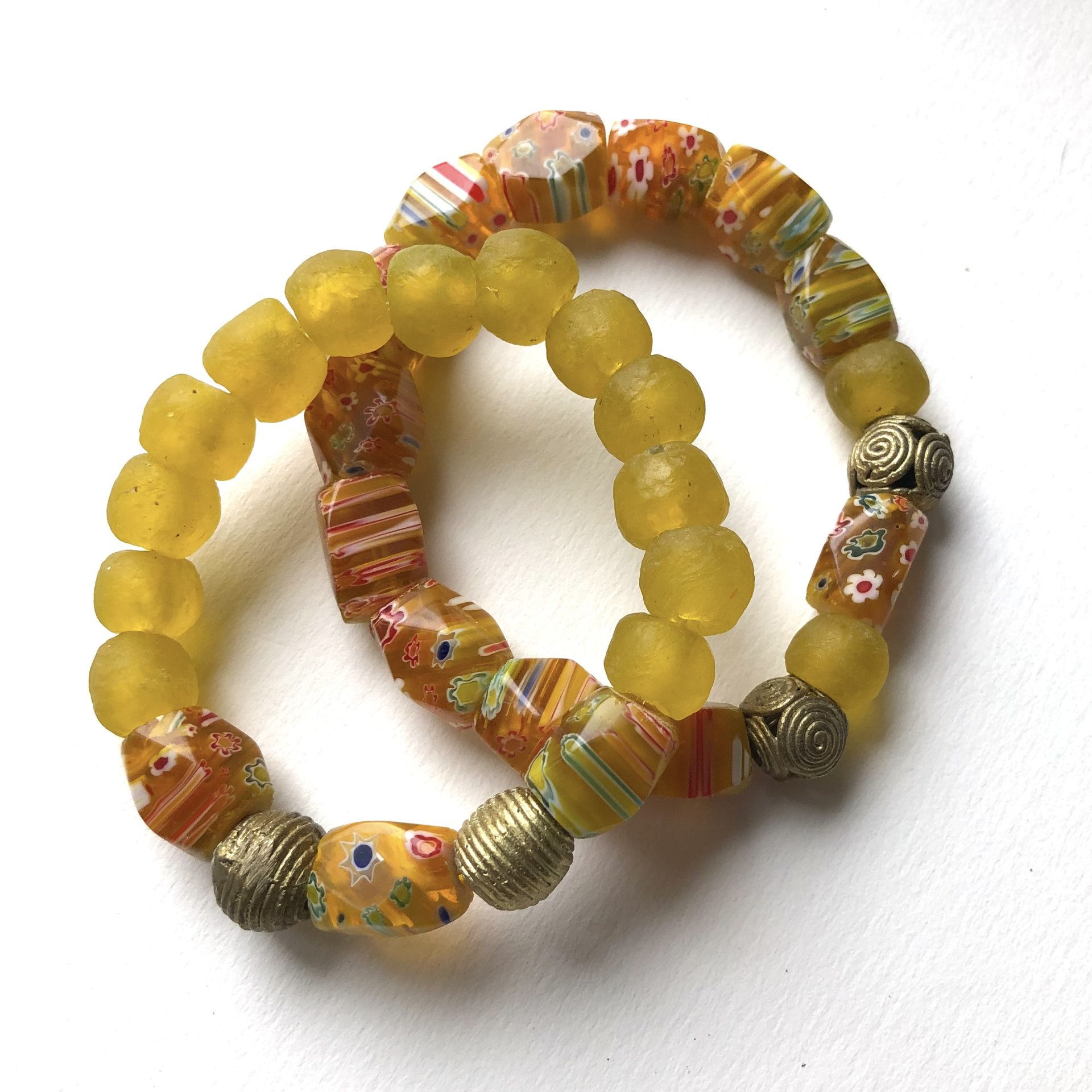 Indian Glass Beads Bracelet