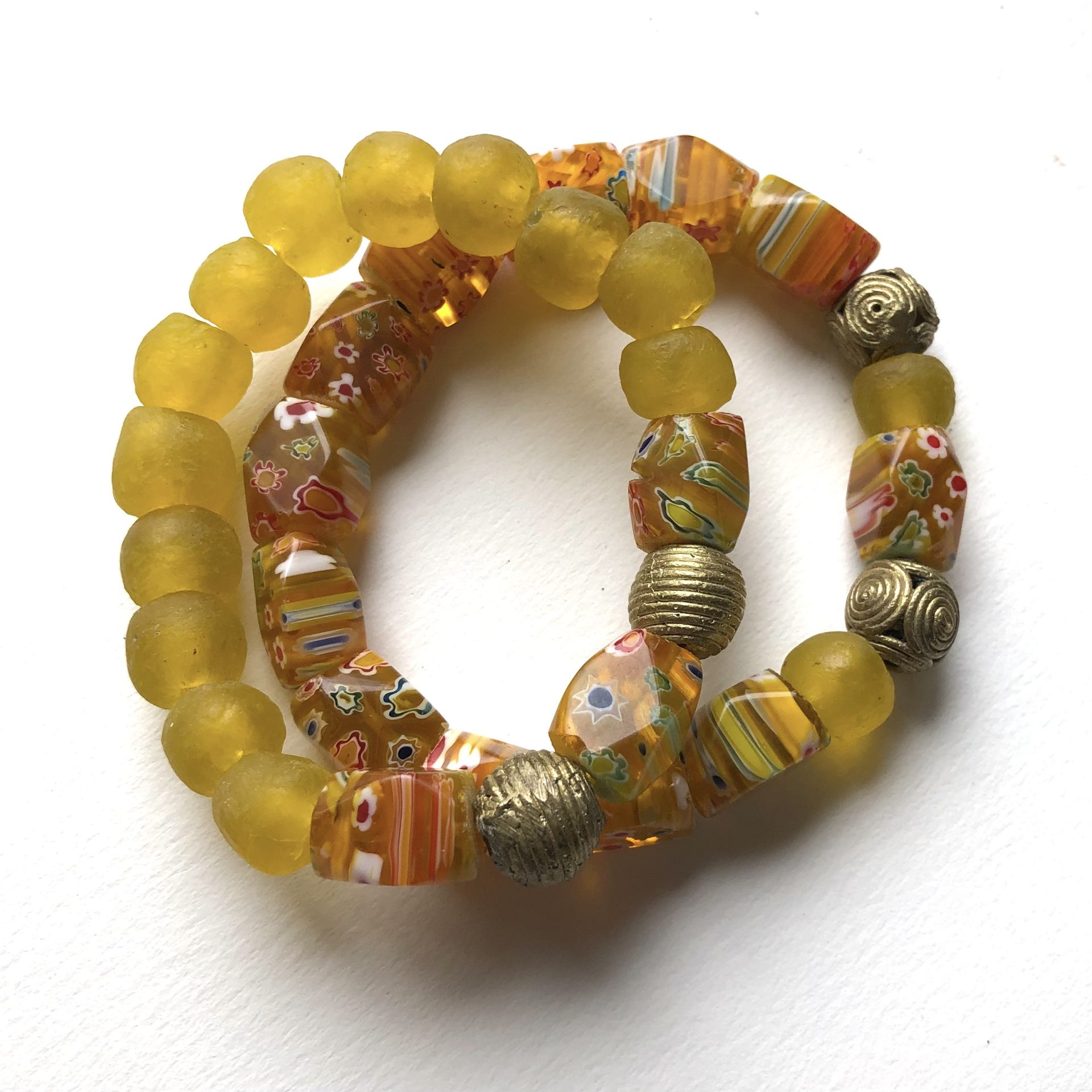 Indian Glass Beads Bracelet