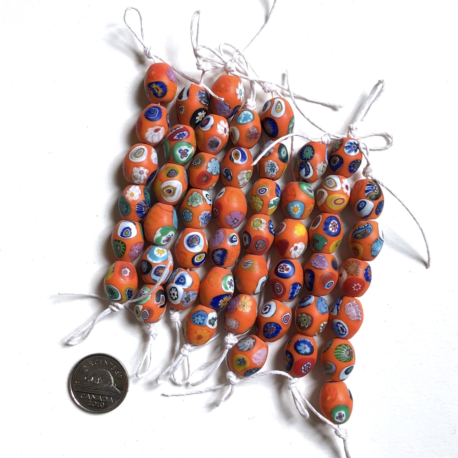 Mille Feuilles Indian Glass Beads